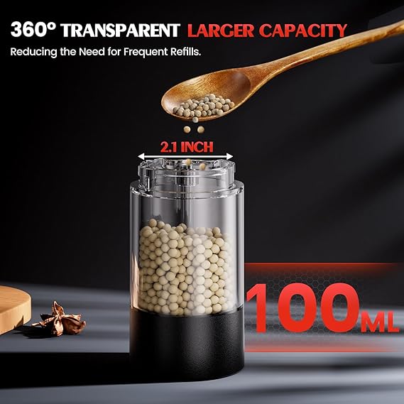 Electric Salt and Pepper Grinder Set – Modern Convenience for Every Kitchen